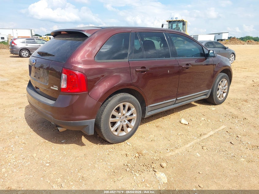 Vin: 2fmdk3j91cba69367, lot: 45714834, ford edge sel 20124