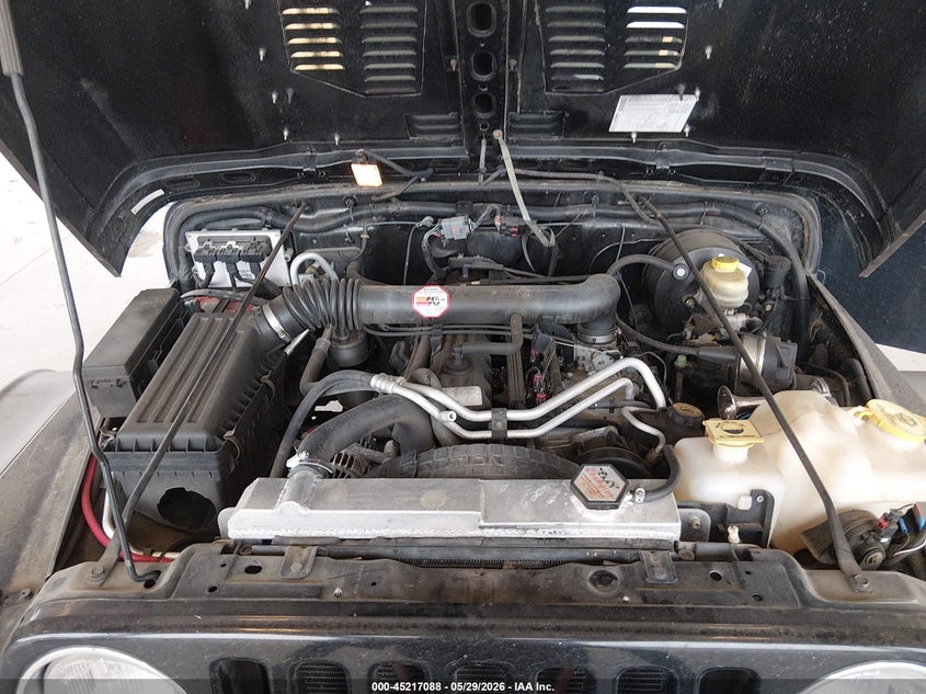 2004 Jeep Wrangler X VIN: 1J4FA39S04P730737 Lot: 45217088