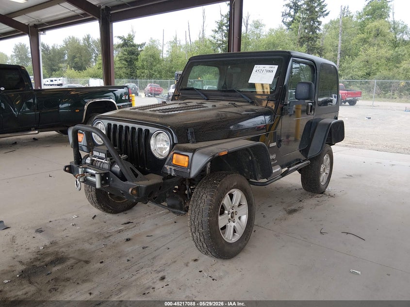 1J4FA39S04P730737 2004 Jeep Wrangler X photo 1