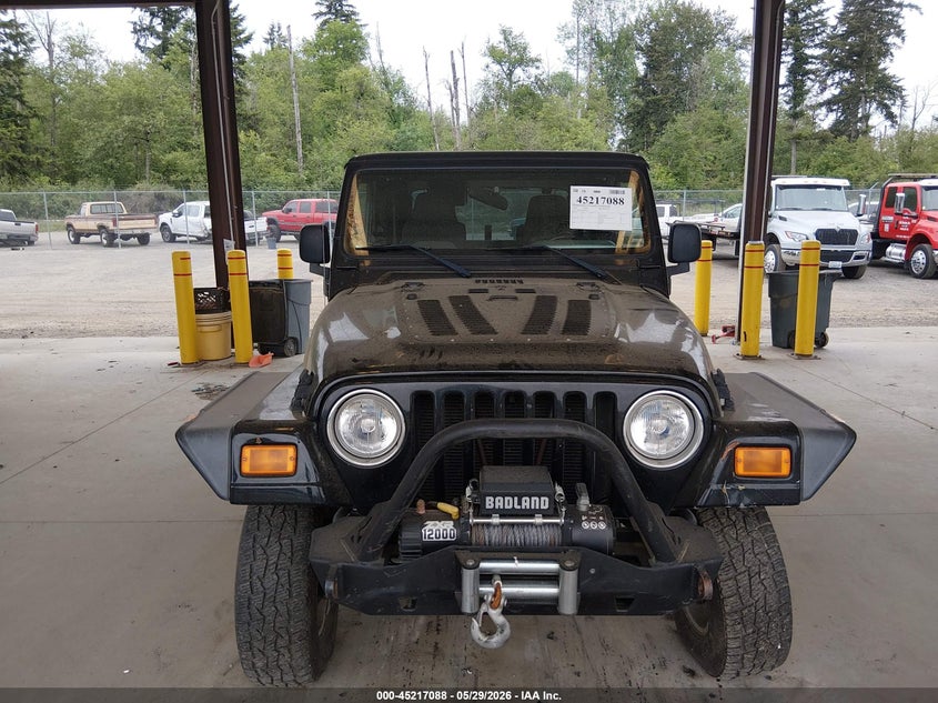 2004 Jeep Wrangler X VIN: 1J4FA39S04P730737 Lot: 45217088