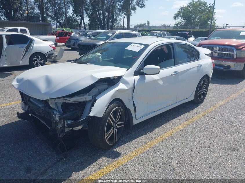 2017 Honda Accord Sport Se 1HGCR2F12HA169281 photo 1