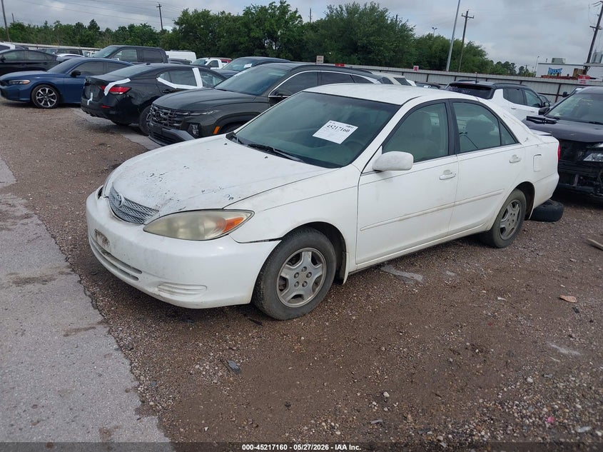 2002 TOYOTA CAMRY auction photo 2