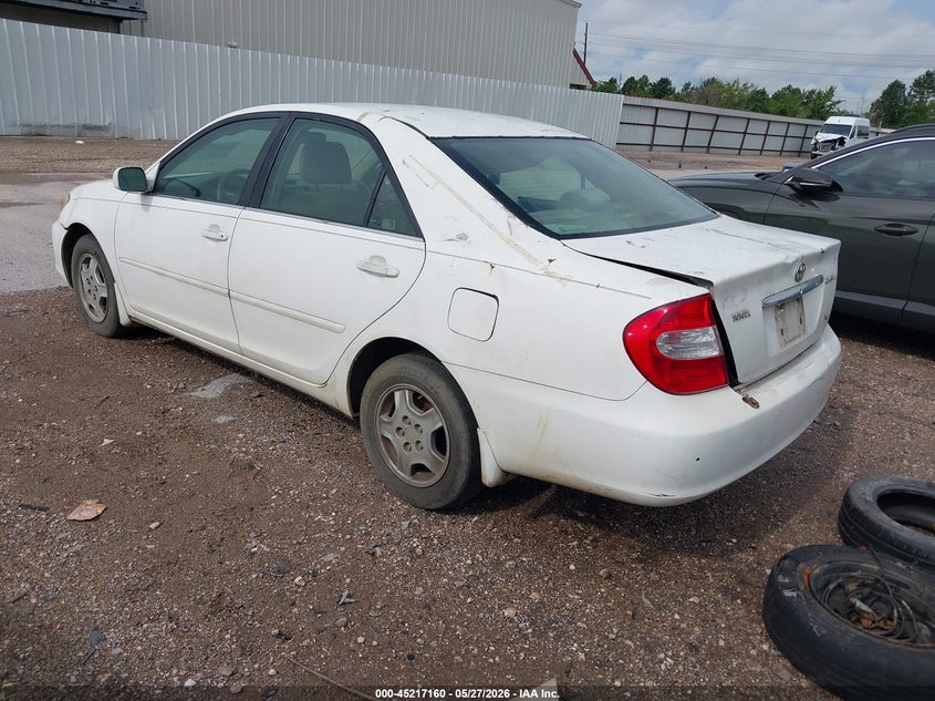 2002 TOYOTA CAMRY auction photo 3