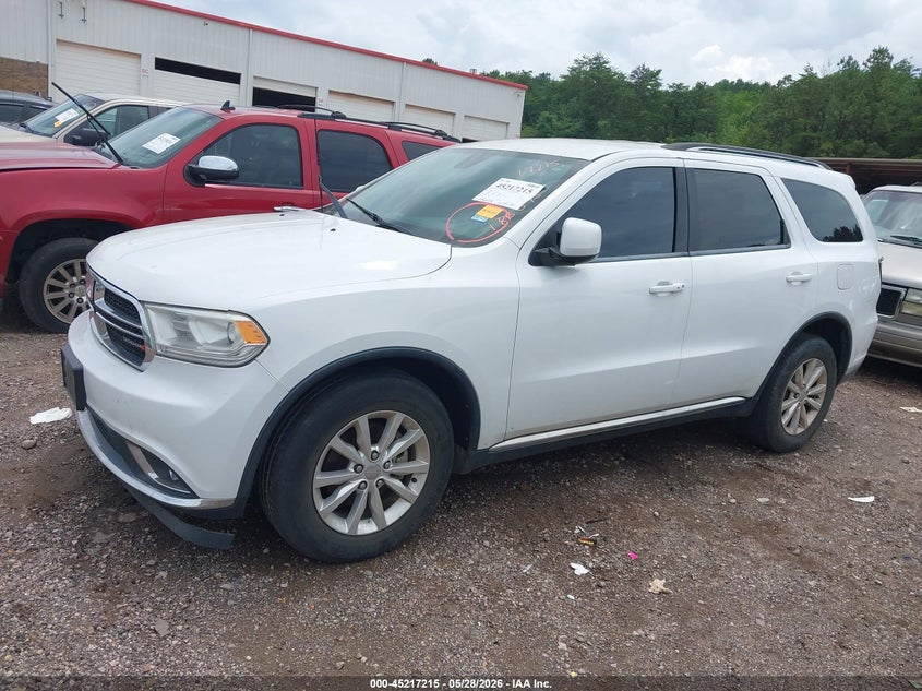 2015 Dodge Durango Sxt VIN: 1C4RDJAG6FC186695 Lot: 45217215