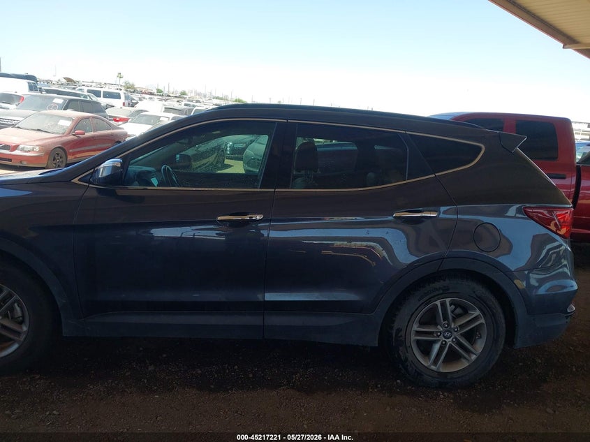 2017 HYUNDAI SANTA FE SPORT UTILITY VEHICLE 2.4L I-4 DI, DOHC, VVT, 185HP