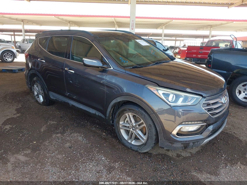 Vin: 5xyzu3lbxhg446639, lot: 45714981, hyundai santa fe sport 2.4l 2017 img_1