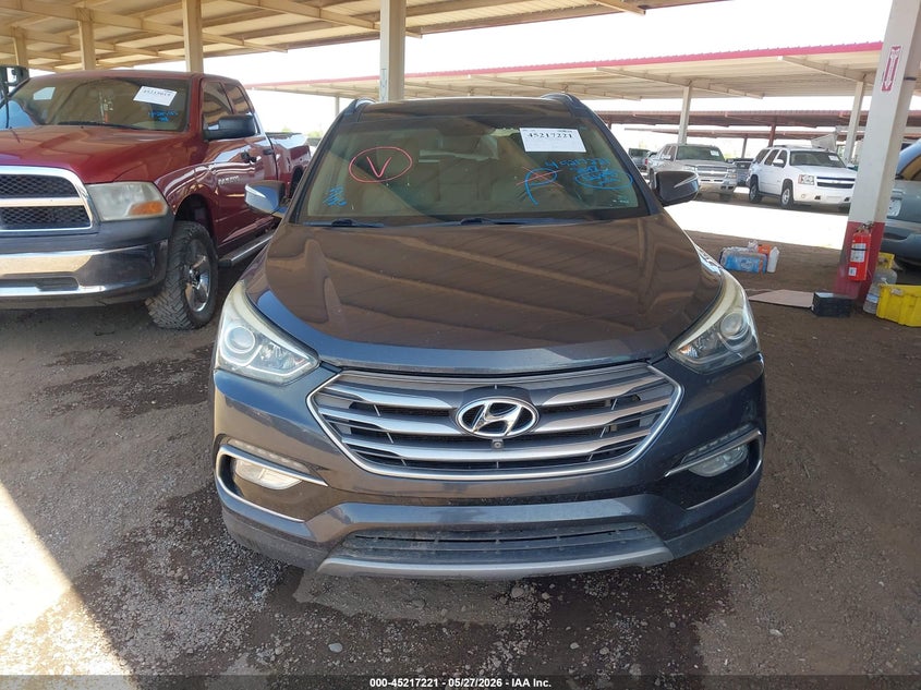 2017 HYUNDAI SANTA FE SPORT UTILITY VEHICLE 2.4L I-4 DI, DOHC, VVT, 185HP
