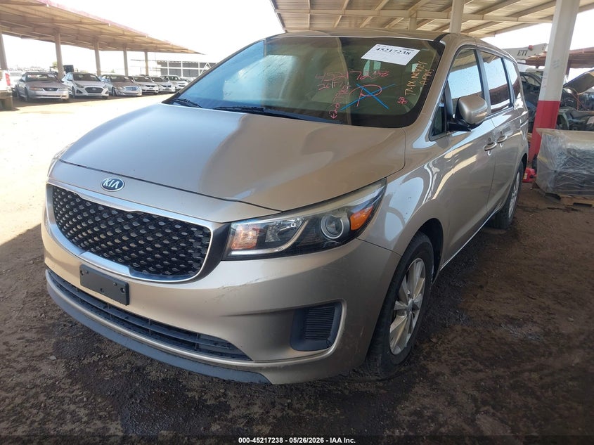 Vin: kndmb5c14h6227987, lot: 45714998, kia sedona lx 20172