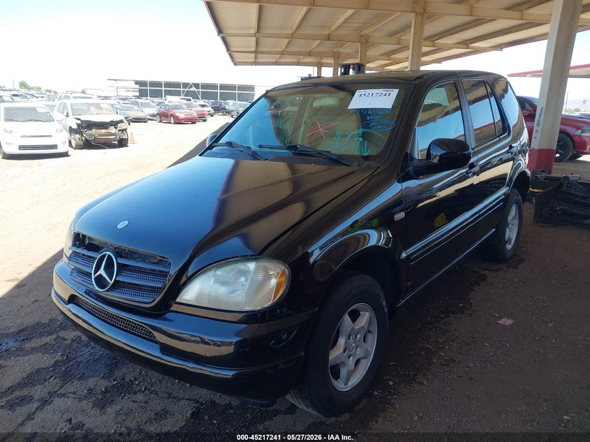 2000 Mercedes-Benz Ml 320, Обычный износ, IAAI, VIN 4JGAB54E9YA212818 — фото 2