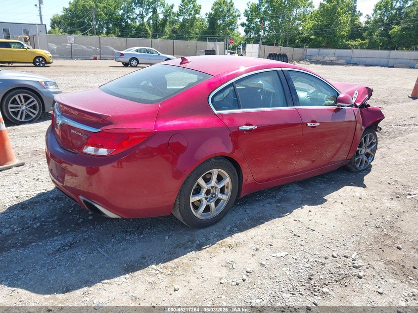 Vin: 2g4gv5gv9d9156799, lot: 45715024, buick regal gs 20134