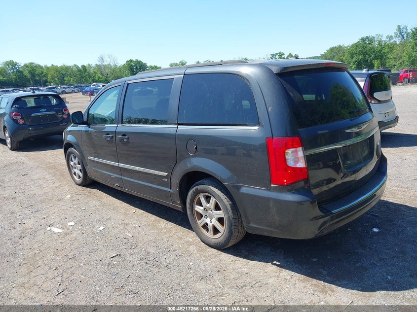 Vin: 2c4rc1bgxcr162839, lot: 45715026, chrysler town & country touring 20123