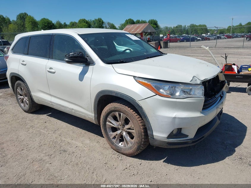 Vin: 5tdzkrfh7gs172326, lot: 45715057, toyota highlander le plus v6 2016 img_1