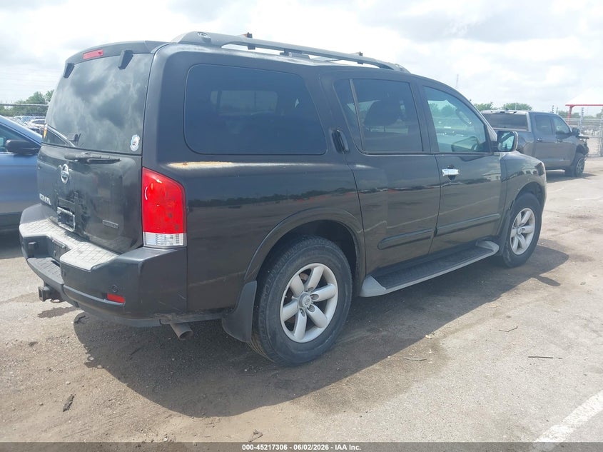 Vin: 5n1ba0nd5bn613203, lot: 45715066, nissan armada sv 20114