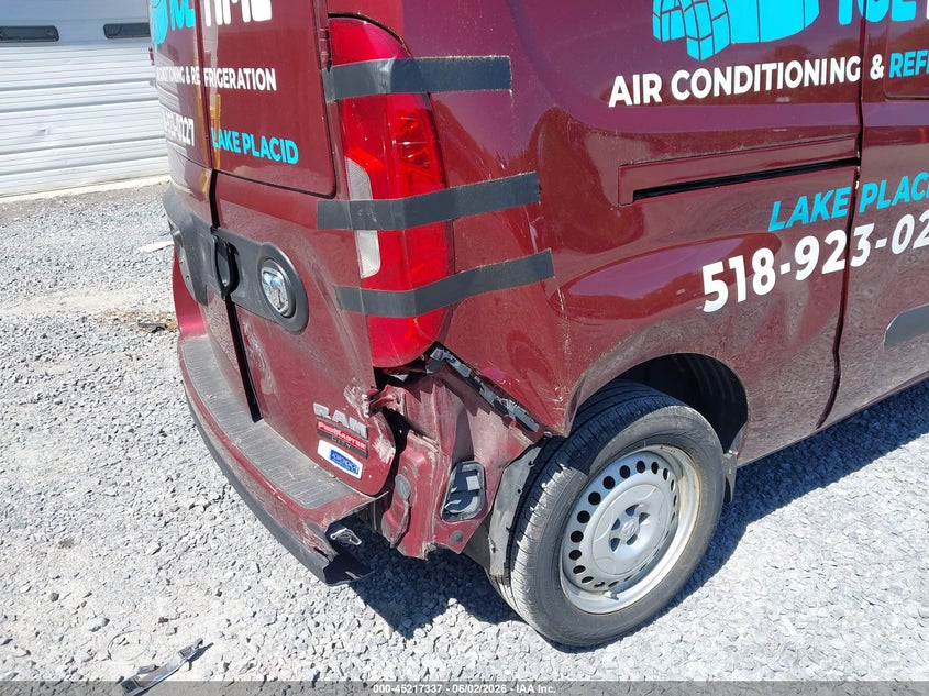 2022 Ram Promaster City Cargo Van VIN: ZFBHRFAB8N6W57700 Lot: 45217337