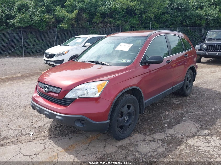 2007 Honda Cr-V Lx JHLRE48397C096611 photo 1