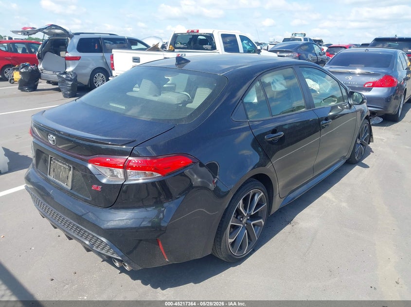 VIN JTDS4MCE2NJ090409 2022 TOYOTA COROLLA SE