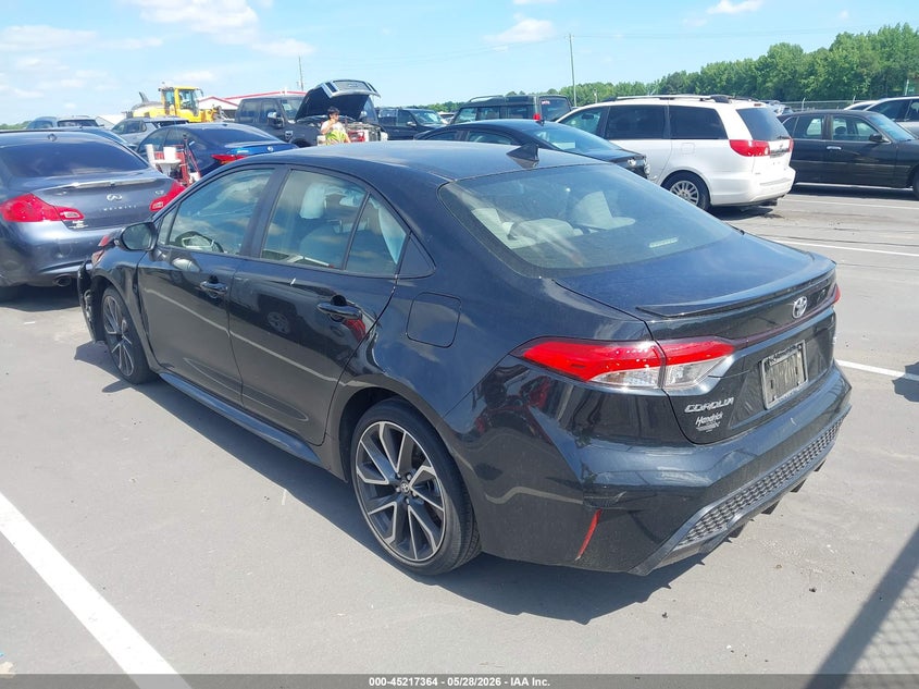 2022 TOYOTA COROLLA auction photo 3