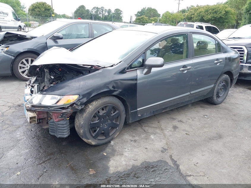 2007 Honda Civic Lx 2HGFA16587H507834 photo 1