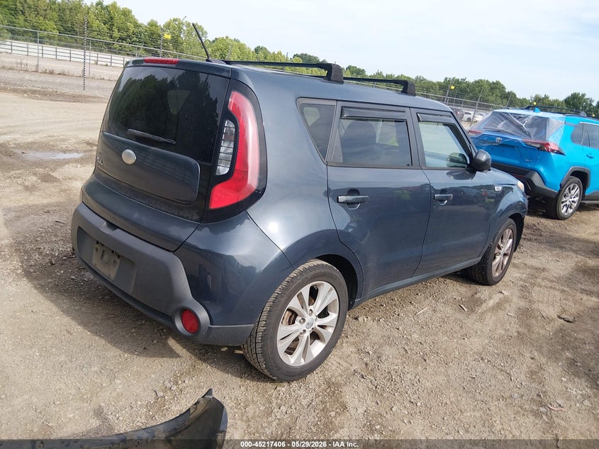 Vin: kndjp3a50f7174601, lot: 45715167, kia soul + 20154