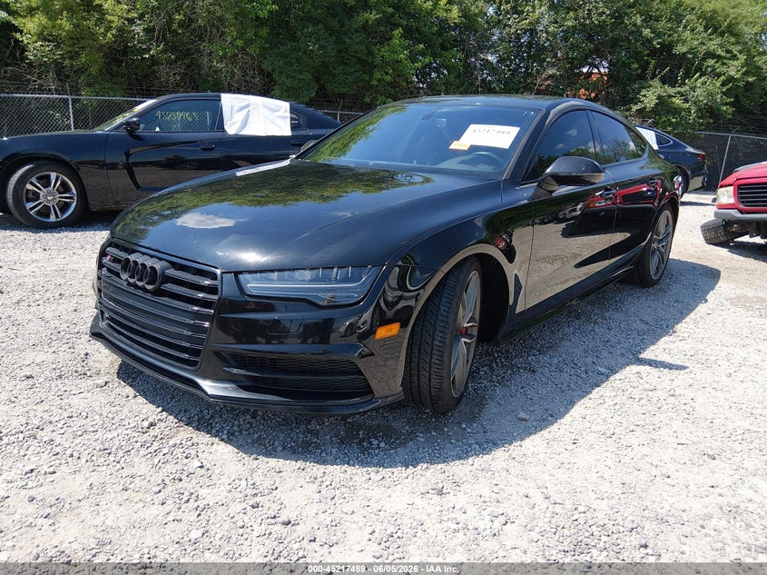 Vin: wauwfafcxhn040792, lot: 45715250, audi s7 4.0t premium plus 20172