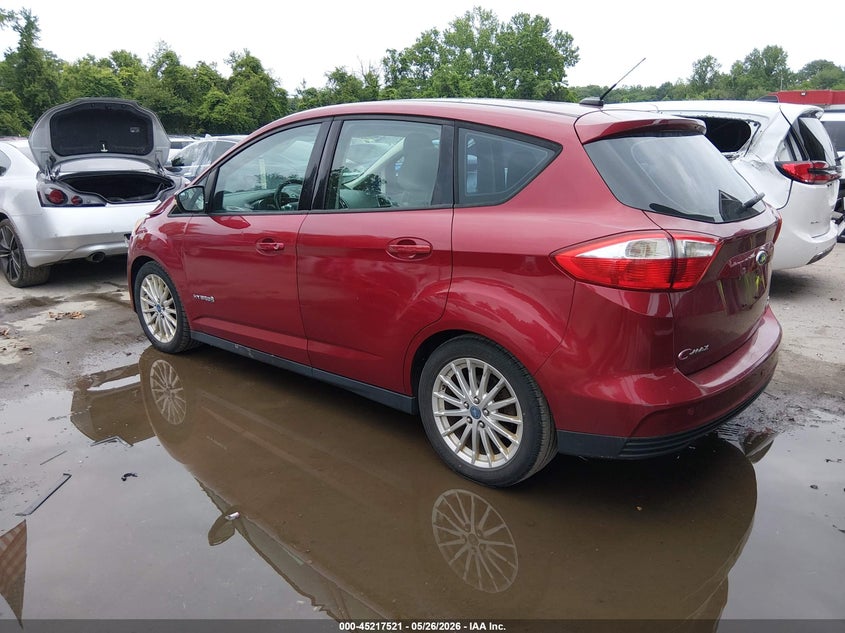 Vin: 1fadp5au2dl526801, lot: 45715282, ford c-max hybrid se 20133