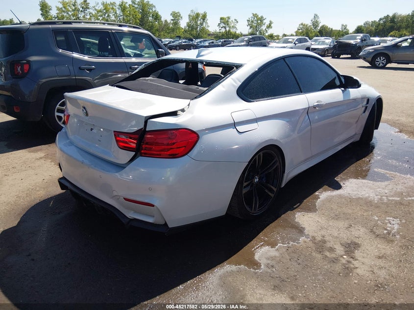 Vin: wbs3r9c54fk331216, lot: 45715343, bmw m4 20154