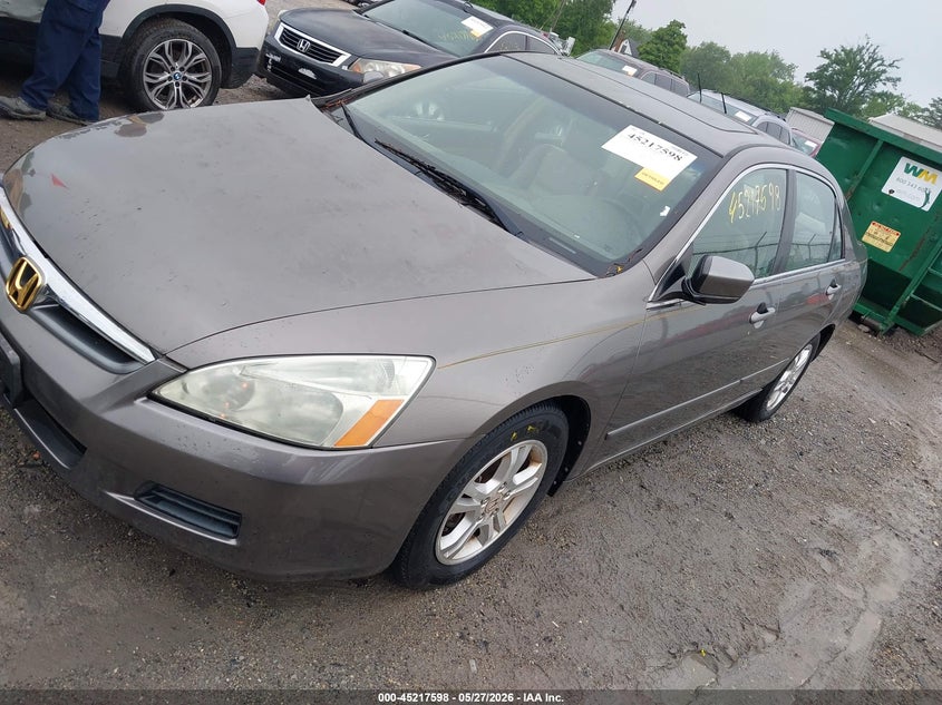 2007 Honda Accord 2.4 Ex 1HGCM56727A066428 photo 1
