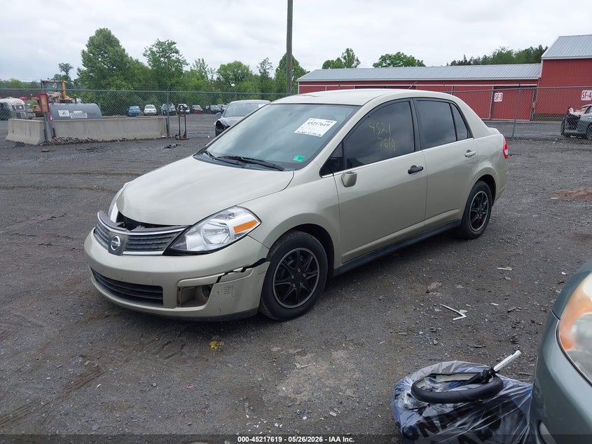 2008 NISSAN VERSA SEDAN 1.8L I-4 DOHC, VVT, 122HP