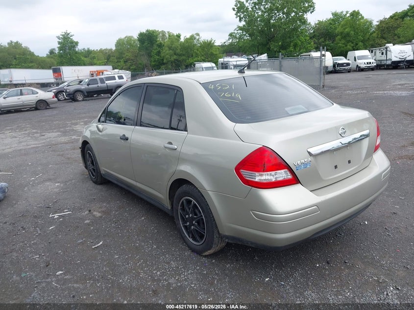 2008 NISSAN VERSA SEDAN 1.8L I-4 DOHC, VVT, 122HP