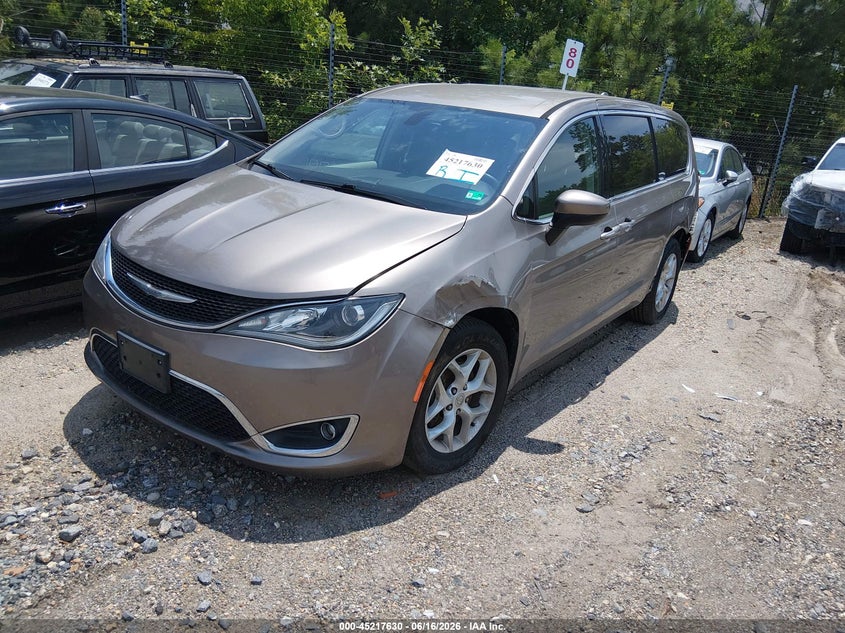 Vin: 2c4rc1bg3hr811453, lot: 45715391, chrysler pacifica touring plus 20172