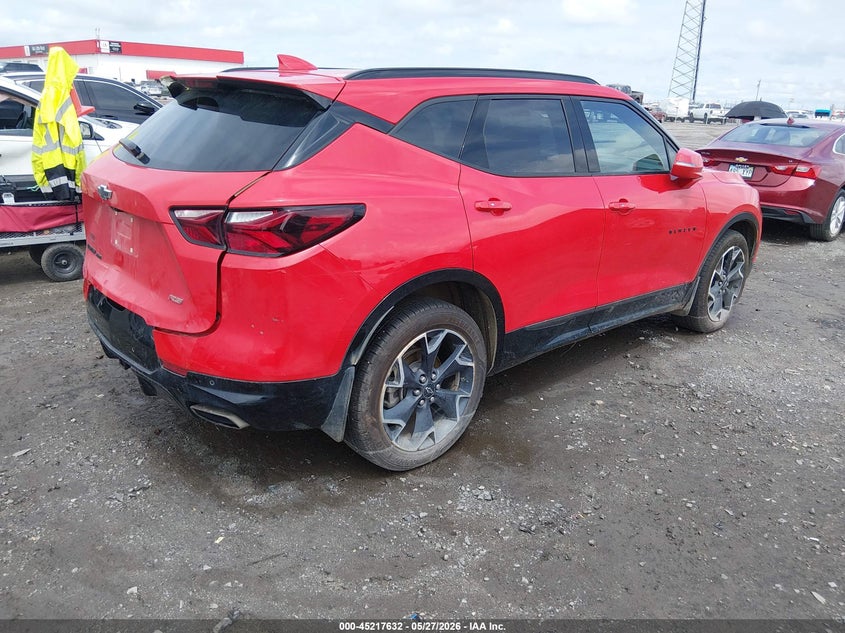 Vin: 3gnkbkrs1ls708751, lot: 45715393, chevrolet blazer awd rs 20204