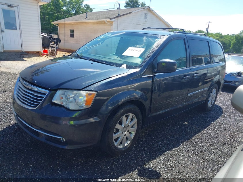 2013 Chrysler Town & Country, Звичайний знос, IAAI, VIN 2C4RC1BG5DR604685 — фото 2