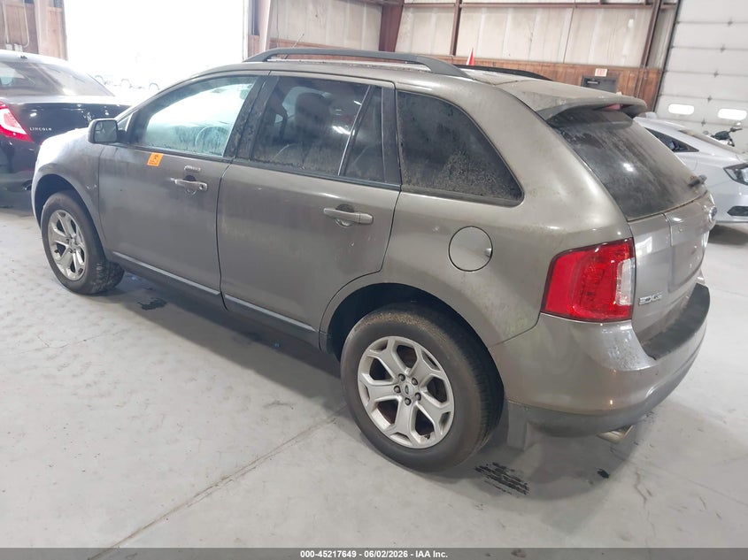 2FMDK3JCXCBA44169 2012 Ford Edge 3.5 Sel Beige