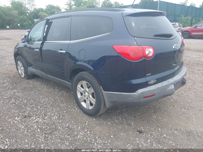 Vin: 1gnkvged9bj323885, lot: 45715414, chevrolet traverse 1lt 20113