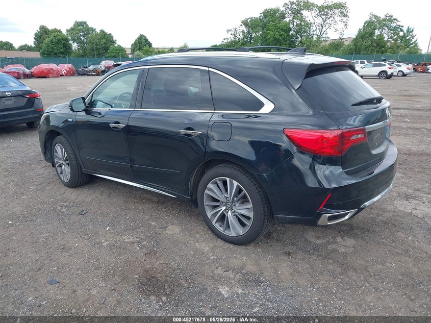 Vin: 5fryd7h50hb001757, lot: 45715439, acura mdx sport hybrid technology package 20173