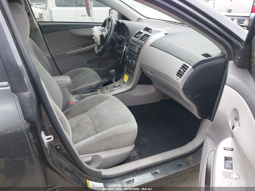 2012 Toyota Corolla 1.8 S grey Lot 111045217698 Vin 2T1BU4EE9CC866184