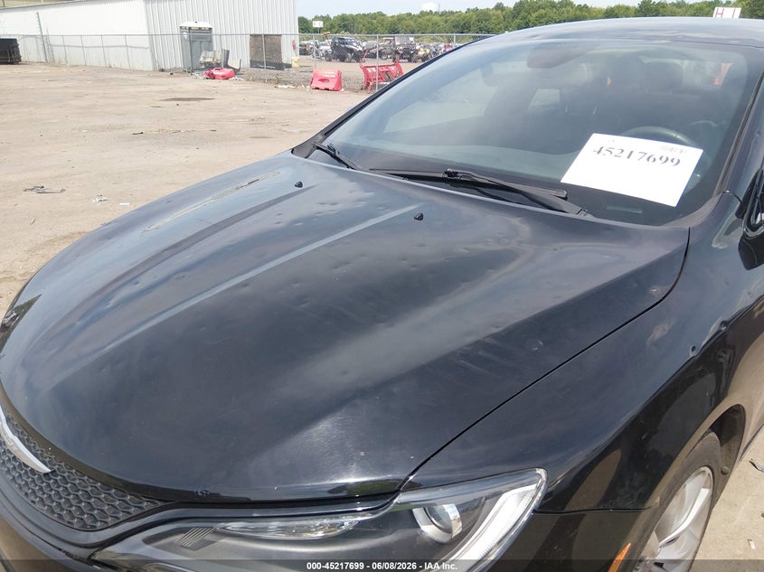 2016 Chrysler 200 S VIN: 1C3CCCBBXGN130325 Lot: 45217699