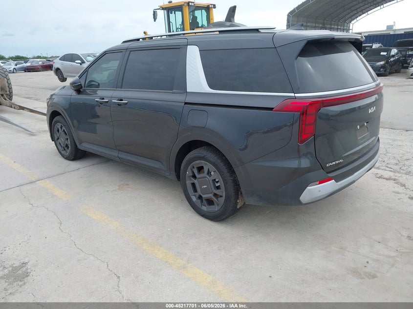 Vin: kndnc5ka2t6103177, lot: 45715462, kia carnival mpv hybrid ex 20263