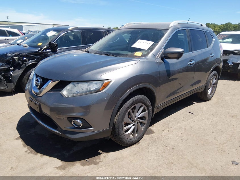 2016 Nissan Rogue Sl 5N1AT2MV9GC747971 photo 1