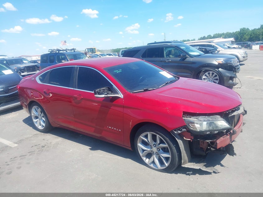 2014 Chevrolet Impala 2Lt VIN: 2G1125S36E9159243 Lot: 45217724