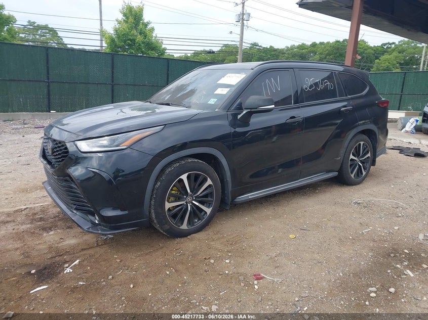 2021 TOYOTA HIGHLANDER auction photo 2