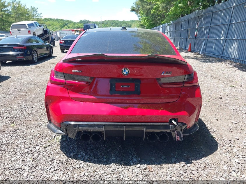 2025 BMW M3 Competition xDrive VIN: WBS33HJ0XSFU24098 Lot: 45217737