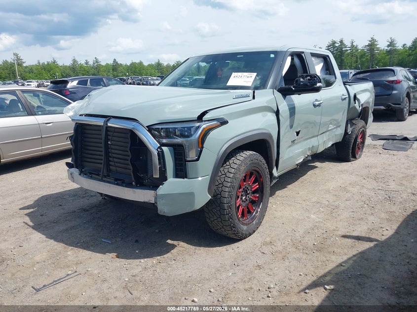 2025 TOYOTA TUNDRA HYBRID auction photo 2
