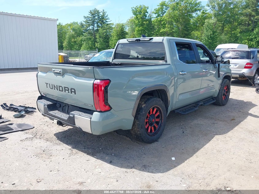 2025 TOYOTA TUNDRA HYBRID auction photo 4