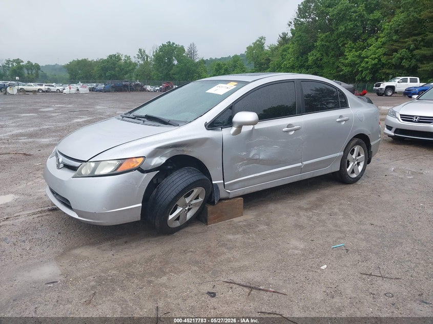 2007 Honda Civic Ex 1HGFA16847L131274 photo 1
