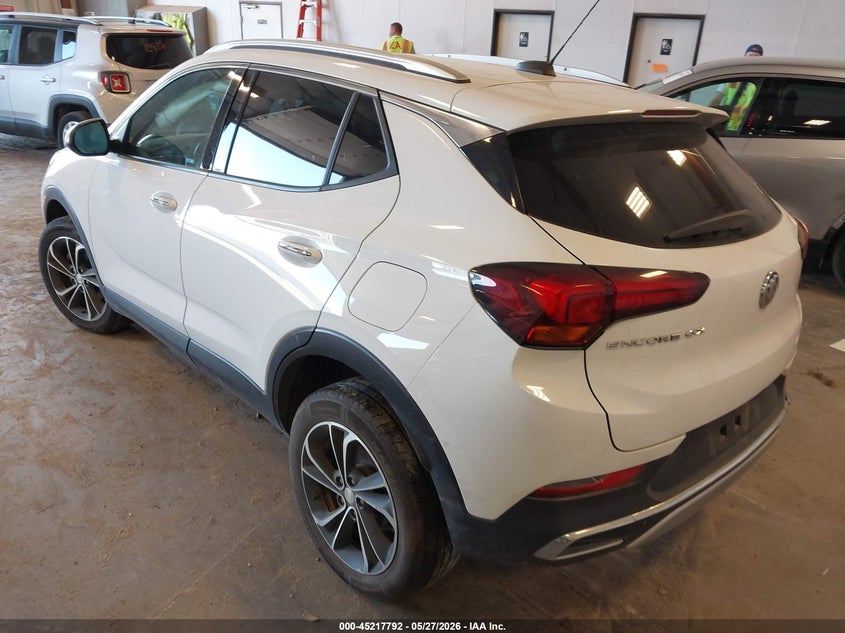 Vin: kl4mmfsl0mb156866, lot: 45715553, buick encore gx fwd essence 20213