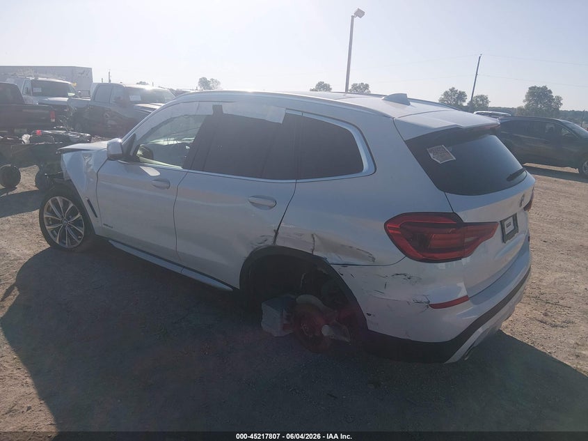 2018 BMW X3 auction photo 3