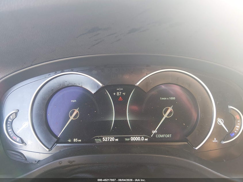 2018 BMW X3 auction photo 7