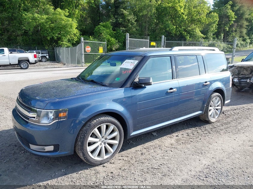 Vin: 2fmhk6c80kba24555, lot: 45715571, ford flex sel 20192
