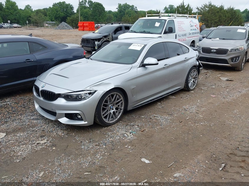 Vin: wba4j1c59kbu67384, lot: 45715599, bmw 430i gran coupe 20192